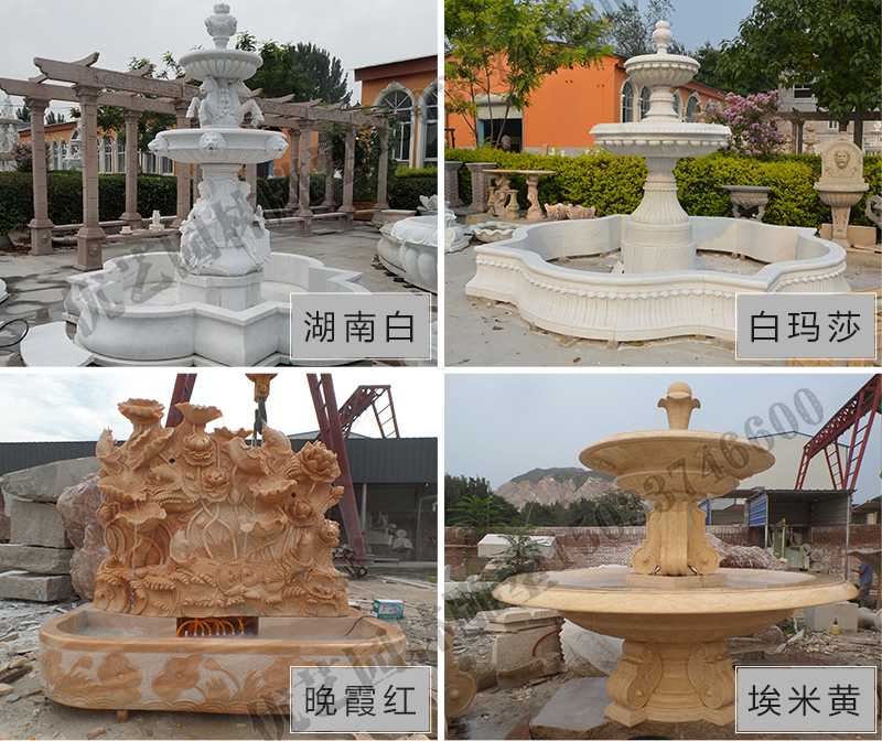 石雕喷泉雕刻材质
