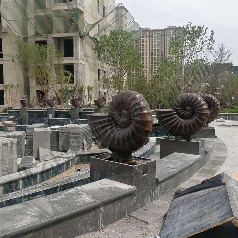 铜喷泉,铜海螺喷泉,铜喷泉厂家