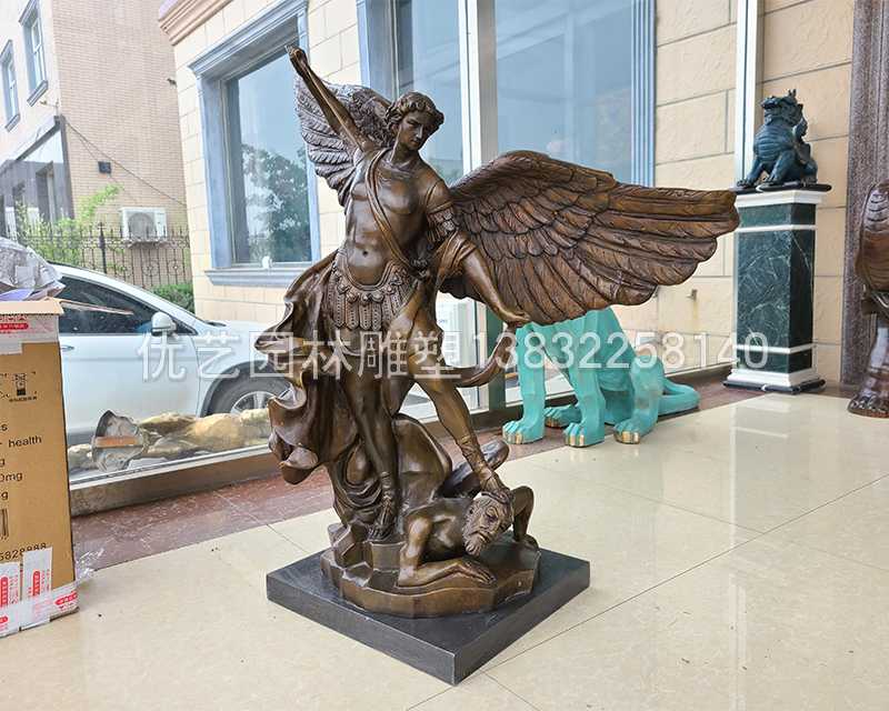 铜天使人物雕塑