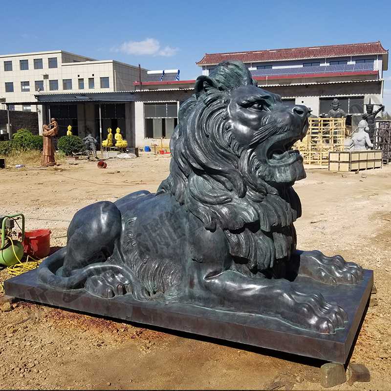 汇丰铜狮子雕塑