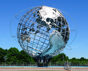 不锈钢圆环雕塑-不锈钢地球仪雕塑