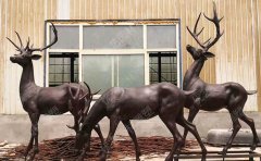铜雕塑鹿有哪些美好的寓意？
