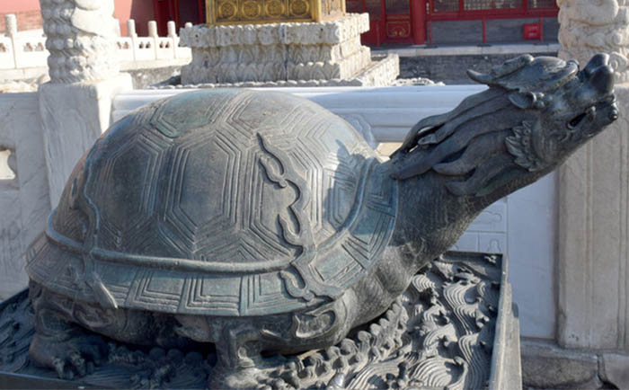 铜龙龟雕塑